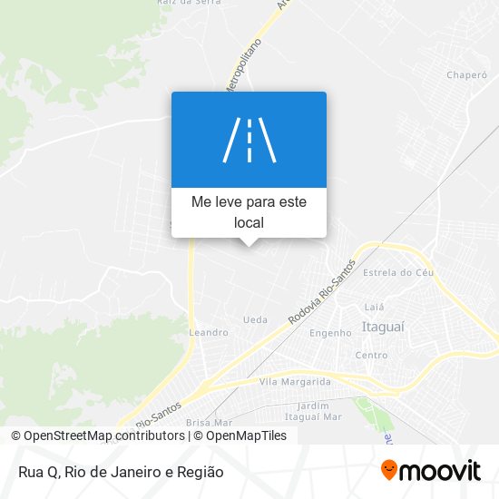 Rua Q mapa