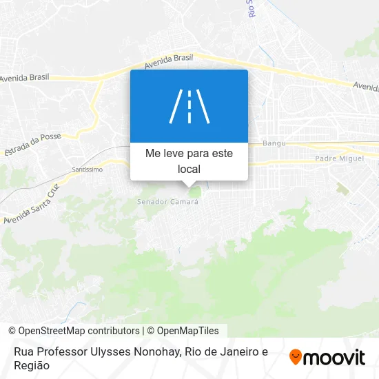 Rua Professor Ulysses Nonohay mapa