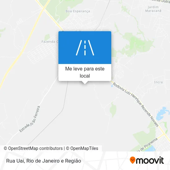 Rua Uai mapa