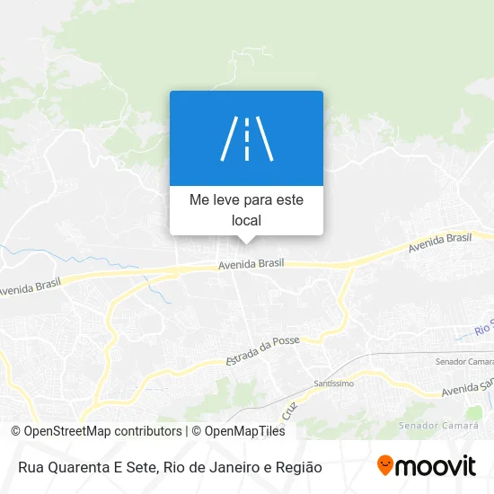Rua Quarenta E Sete mapa