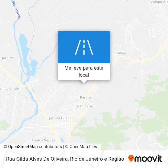 Rua Gilda Alves De Oliveira mapa