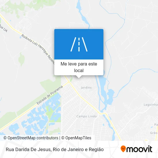 Rua Darida De Jesus mapa