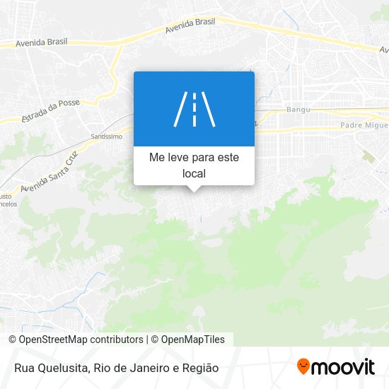 Rua Quelusita mapa
