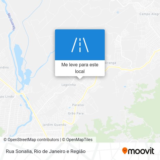Rua Sonalia mapa