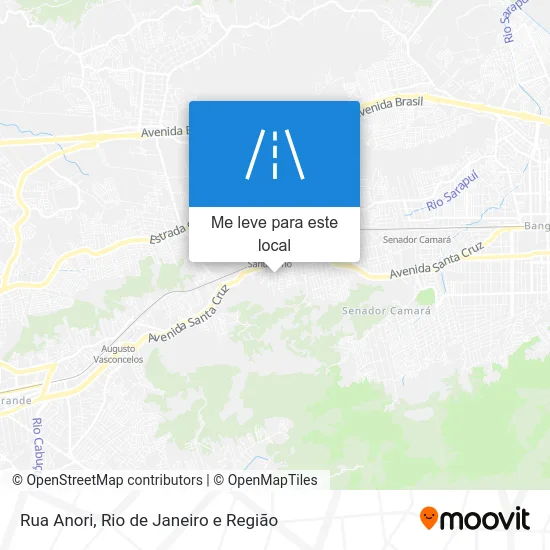 Rua Anori mapa