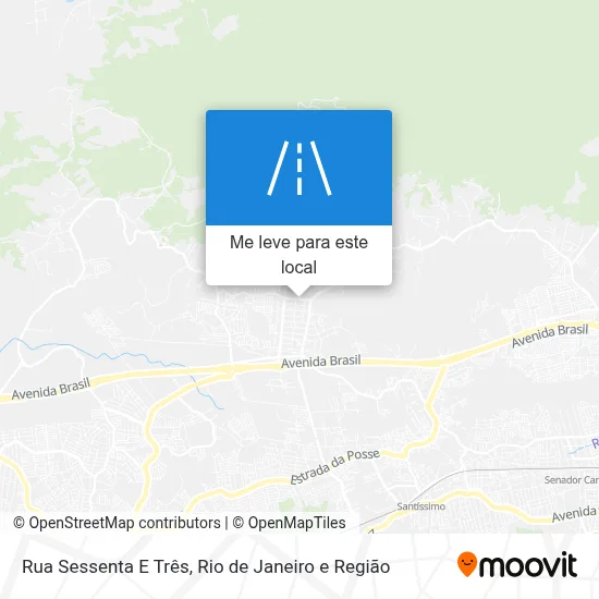 Rua Sessenta E Três mapa