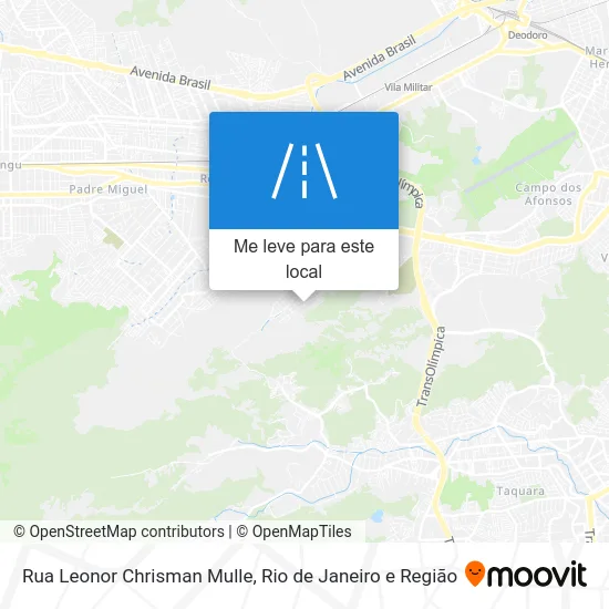 Rua Leonor Chrisman Mulle mapa