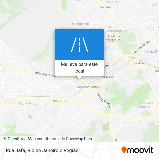 Rua Jafa mapa