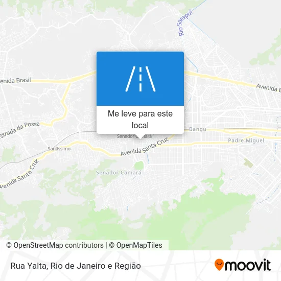 Rua Yalta mapa