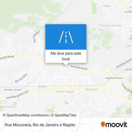 Rua Mucurana mapa