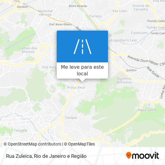 Rua Zuleica mapa