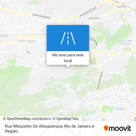Rua Mouzinho De Albuquerque mapa
