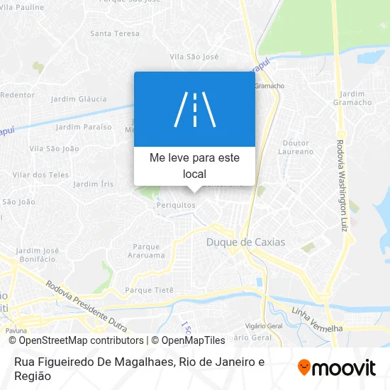Rua Figueiredo De Magalhaes mapa