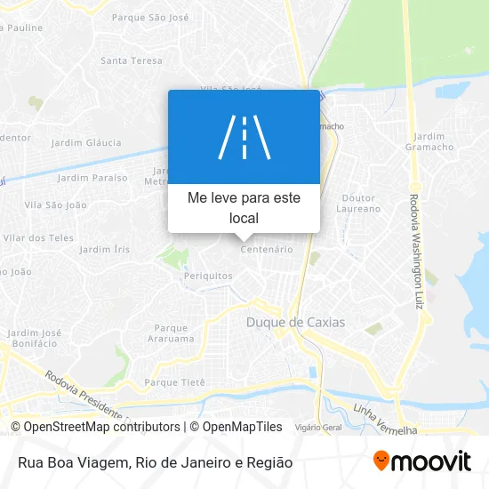 Rua Boa Viagem mapa