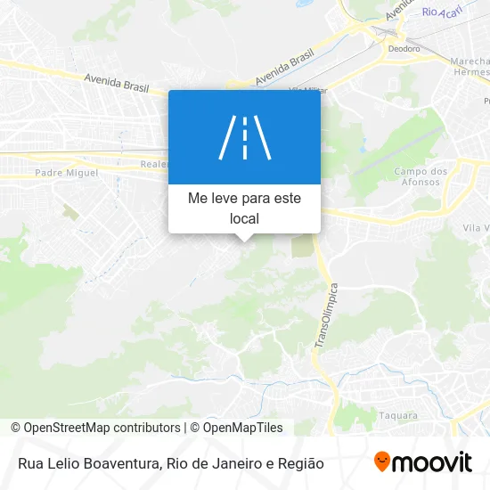 Rua Lelio Boaventura mapa