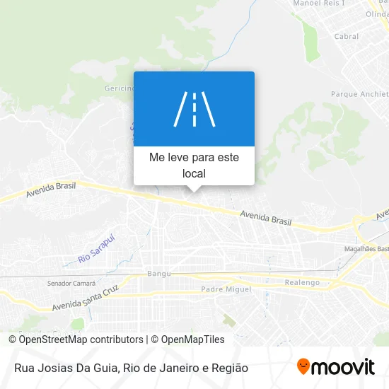 Rua Josias Da Guia mapa