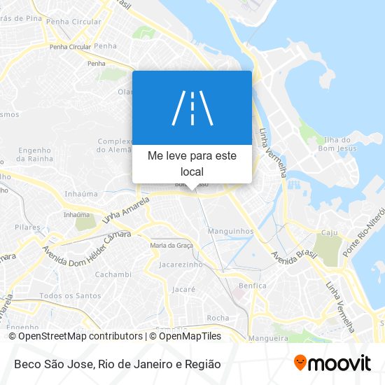 Beco São Jose mapa