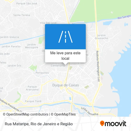 Rua Mataripe mapa