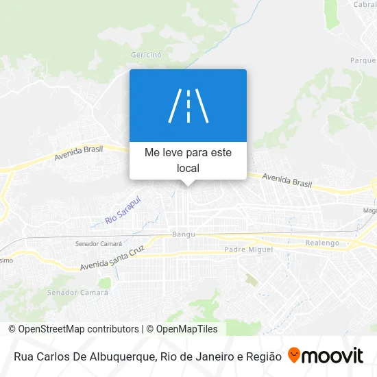 Rua Carlos De Albuquerque mapa