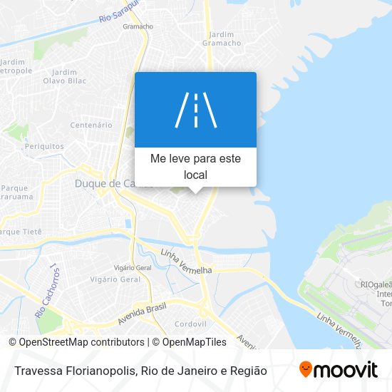 Travessa Florianopolis mapa