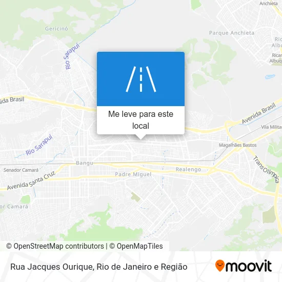 Rua Jacques Ourique mapa