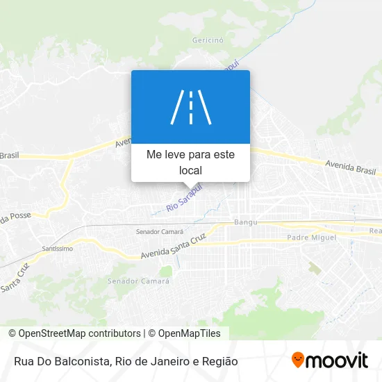 Rua Do Balconista mapa
