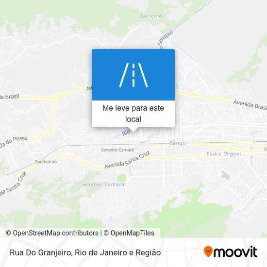 Rua Do Granjeiro mapa