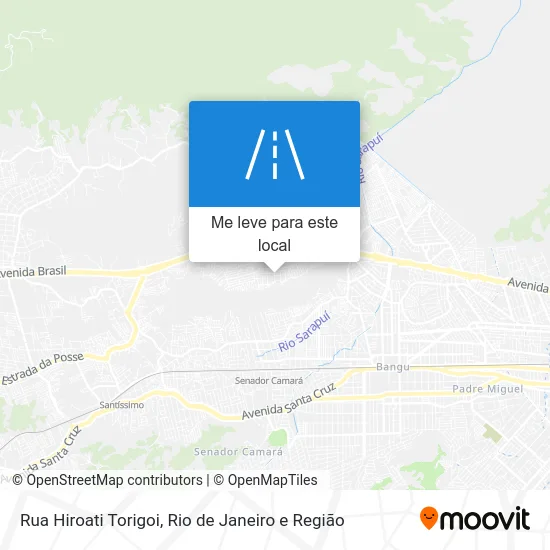 Rua Hiroati Torigoi mapa