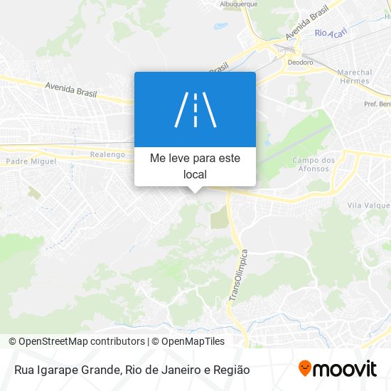 Rua Igarape Grande mapa