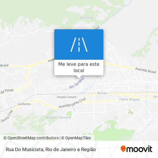 Rua Do Musicista mapa