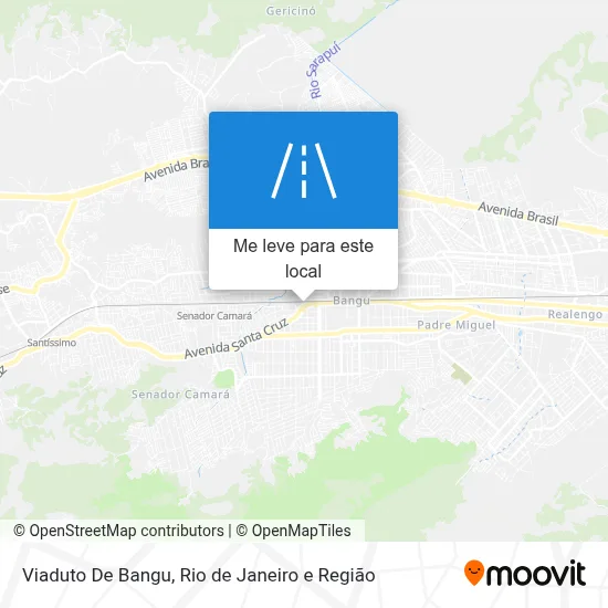 Viaduto De Bangu mapa
