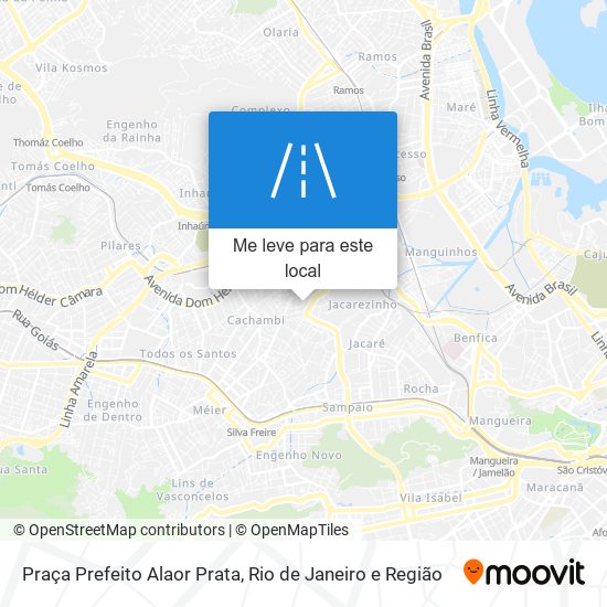 Praça Prefeito Alaor Prata mapa