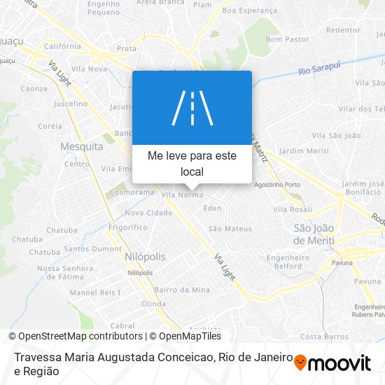 Travessa Maria Augustada Conceicao mapa