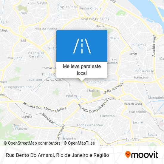 Rua Bento Do Amaral mapa