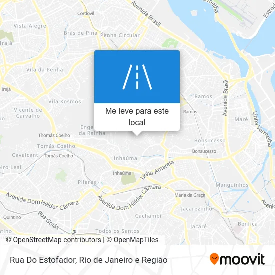 Rua Do Estofador mapa