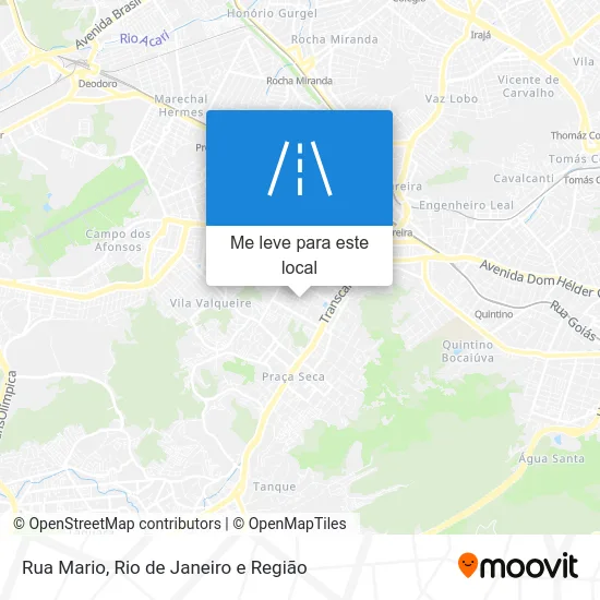 Rua Mario mapa