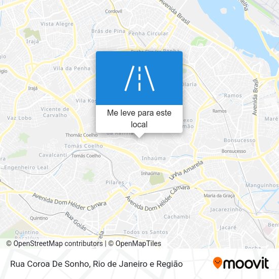 Rua Coroa De Sonho mapa