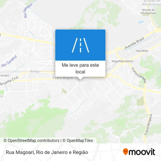 Rua Magoari mapa