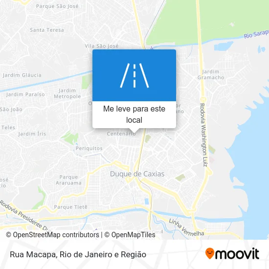 Rua Macapa mapa
