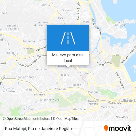 Rua Matapi mapa