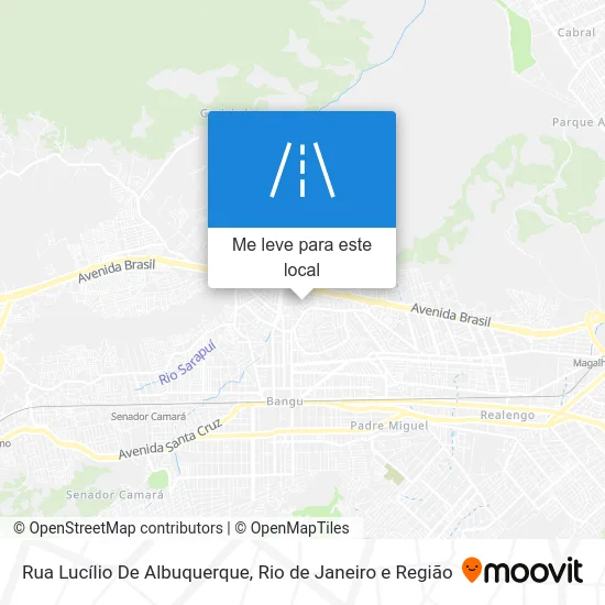 Rua Lucílio De Albuquerque mapa