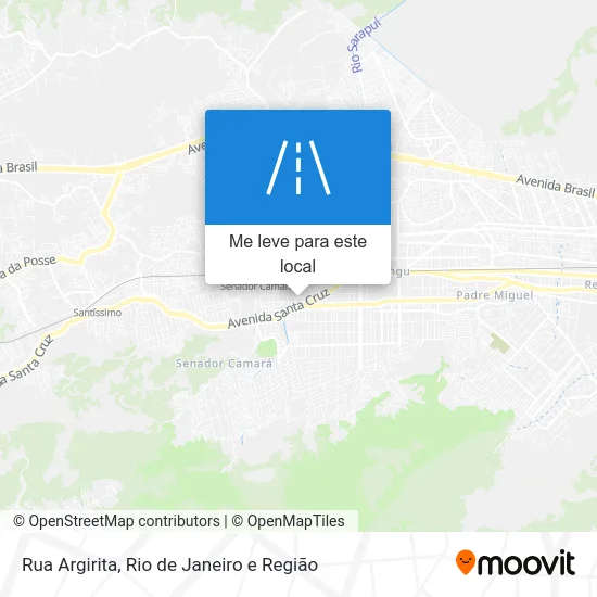 Rua Argirita mapa