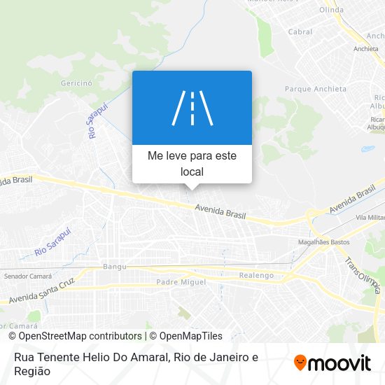 Rua Tenente Helio Do Amaral mapa