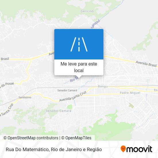 Rua Do Matemático mapa