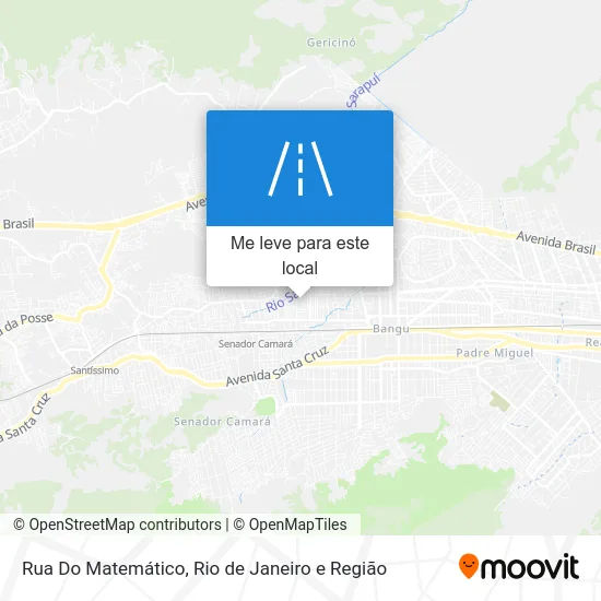 Rua Do Matemático mapa