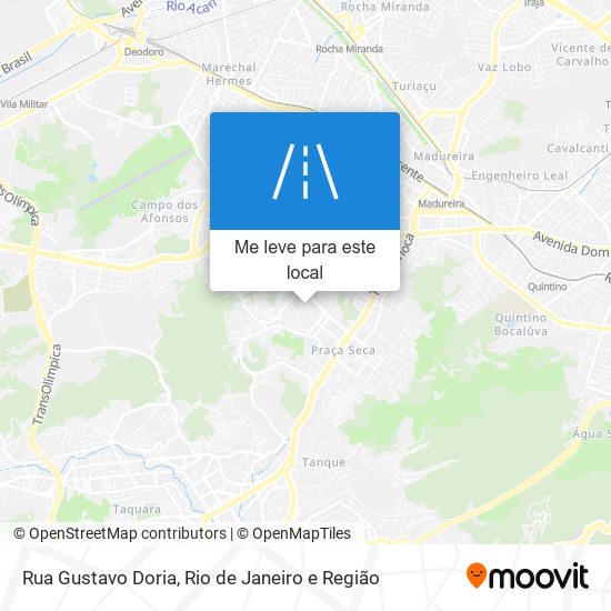 Rua Gustavo Doria mapa