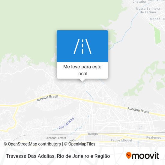 Travessa Das Adalias mapa