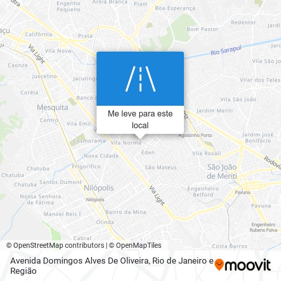 Avenida Domingos Alves De Oliveira mapa