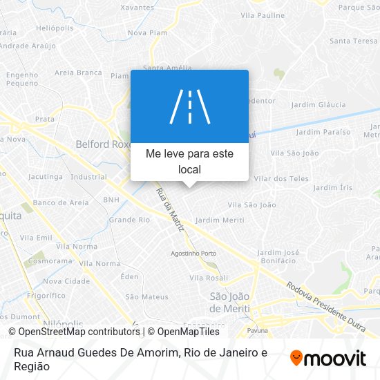 Rua Arnaud Guedes De Amorim mapa