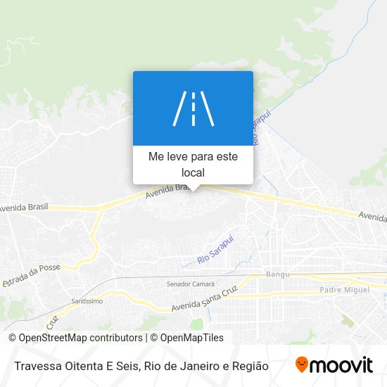 Travessa Oitenta E Seis mapa
